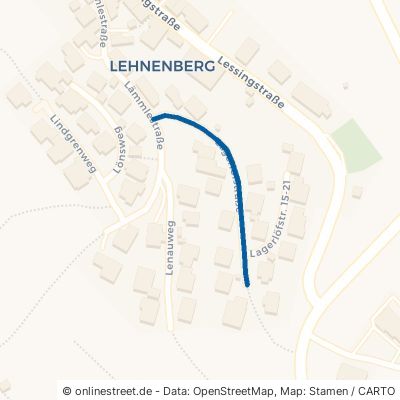 Lagerlöfstraße Berglen Lehnenberg 