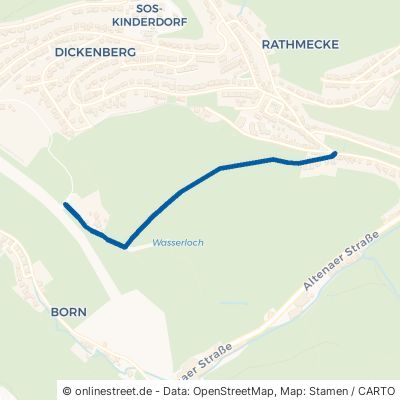 Kaukenberger Weg Lüdenscheid Dickenberg 