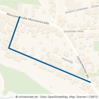 Pfarrmünsterstraße Amt Creuzburg Mihla 