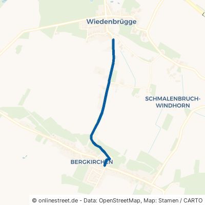 Schmalenbrucher Straße Wölpinghausen Wiedenbrügge 