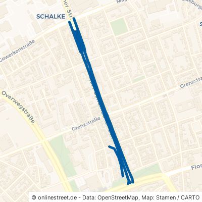 Kurt-Schumacher-Straße Gelsenkirchen Schalke-Nord 