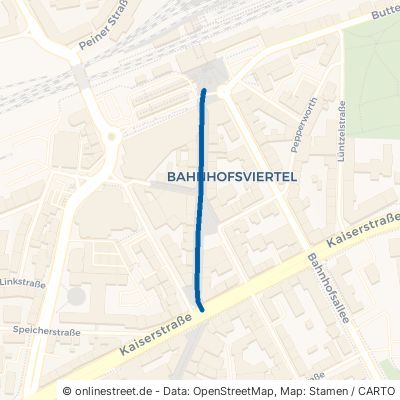 Bernwardstraße Hildesheim Mitte 