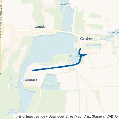 Nattwerder Weg Potsdam Grube 