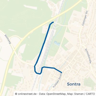 Bahnhofstraße Sontra 