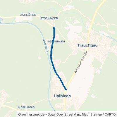 Lechbrucker Straße Halblech 