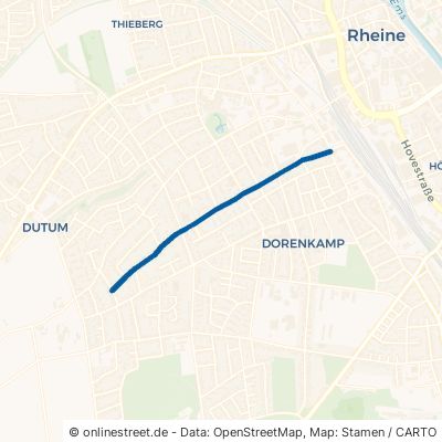 Steinfurter Straße Rheine Dutum 