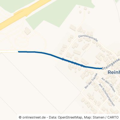Bersröder Straße Grünberg Reinhardshain 