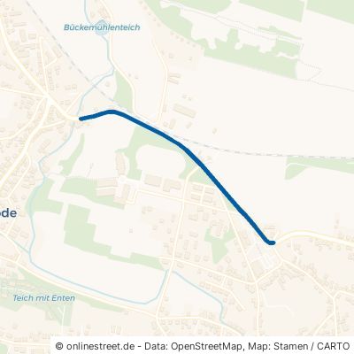 Suderoder Straße Landkreis Quedlinburg Gernrode 