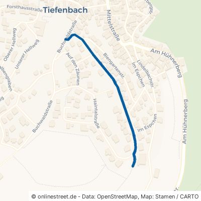 Dammstraße Braunfels Tiefenbach 