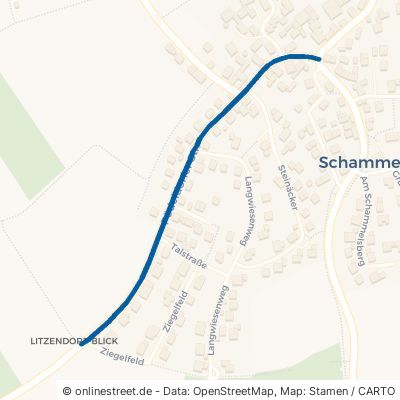 Pödeldorfer Straße Litzendorf Schammelsdorf 