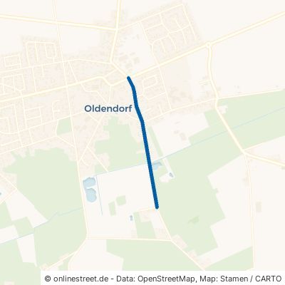Blaue Straße Oldendorf 