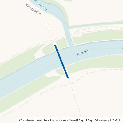Radweg/Kinzigbrücke Willstätt 