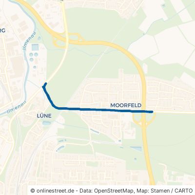 Erbstorfer Landstraße Lüneburg Lüne-Moorfeld 