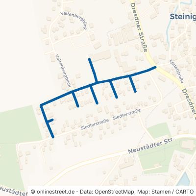 Neue Straße Steinigtwolmsdorf 