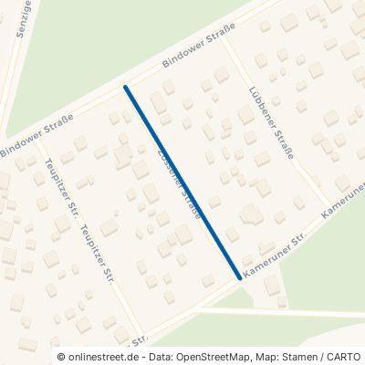 Zossener Straße Königs Wusterhausen Zeesen 