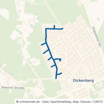 Bertastraße Ibbenbüren Dickenberg 