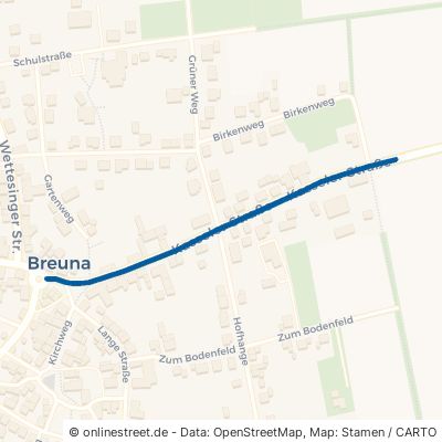 Kasseler Straße 34479 Breuna Breuna mit Rhöda 