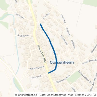 Hinterm Dorf Gössenheim 