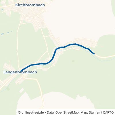 Zeller Straße Brombachtal Langenbrombach 
