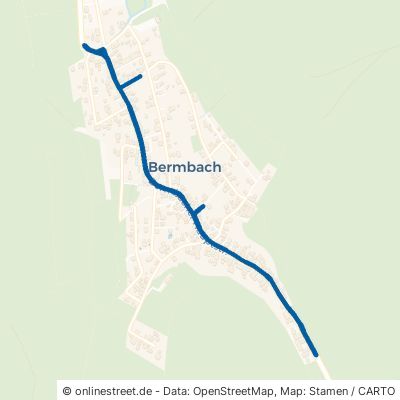 Hauptstraße Bermbach Oberschönau 