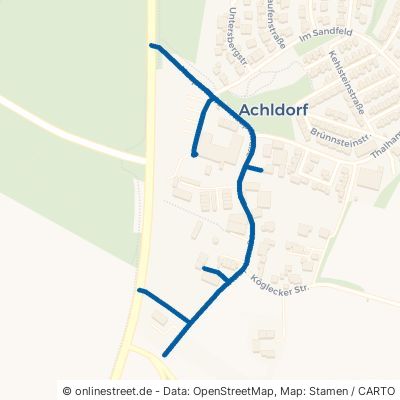 Hauptstraße Vilsbiburg Achldorf 