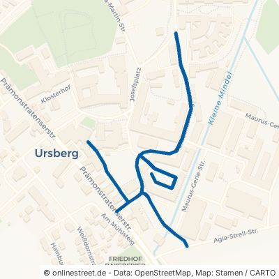Monika-Seemüller-Straße Ursberg Bayersried 