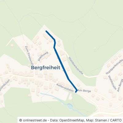 Am Spitzenberge Bad Wildungen Bergfreiheit 