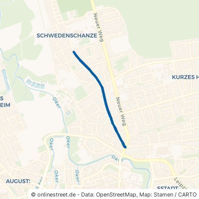 Alter Weg Wolfenbüttel Stadtgebiet 