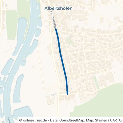 Spinnenbergstraße Albertshofen 