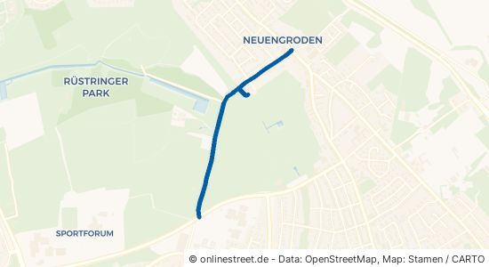 Neuengrodener Weg Wilhelmshaven Rüstringer Stadtpark 