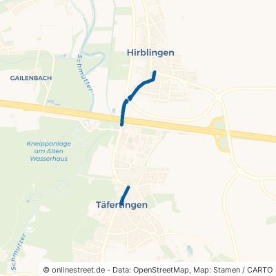 Täfertinger Straße Gersthofen Hirblingen 
