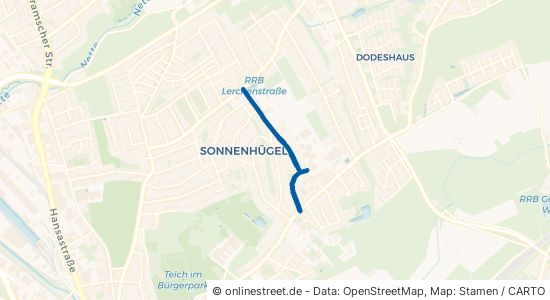 Reinhold-Tiling-Weg Osnabrück Sonnenhügel 