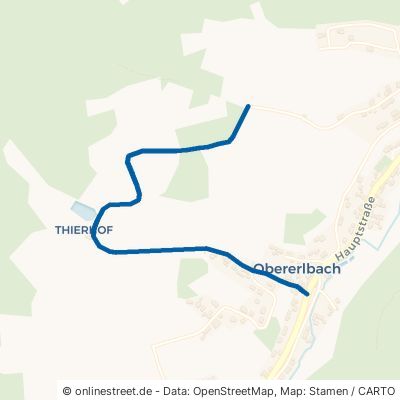 Thierhofweg Haundorf Obererlbach 
