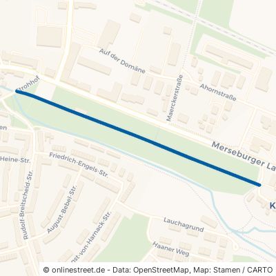 Gartenweg Bad Lauchstädt Großgräfendorf 