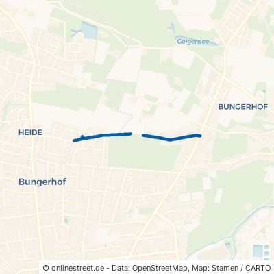 Hermann-Allmers-Weg Delmenhorst Bungerhof 