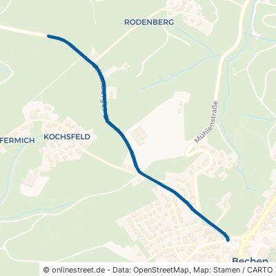Altenberger Straße Kürten Bechen 