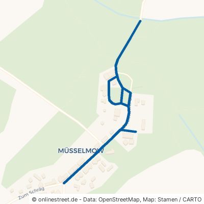 Müsselmower Straße Kuhlen-Wendorf 