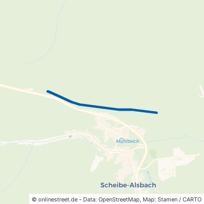 Unterer Löschleitenweg Neuhaus am Rennweg Scheibe 