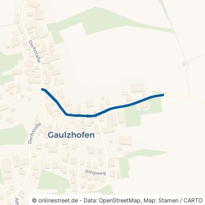 Bergstraße Aindling Gaulzhofen 