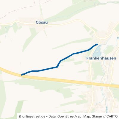 Drei-Linden-Weg Crimmitschau Frankenhausen 