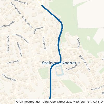Kurmainzstraße Neuenstadt am Kocher Stein 