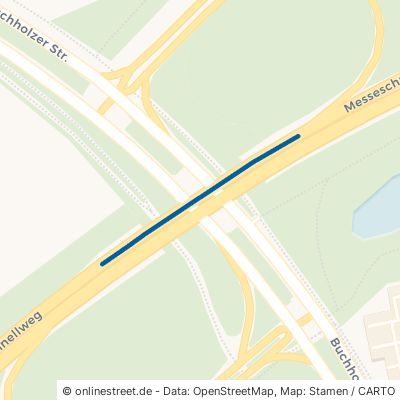 Messeschnellweg Hannover Lahe 