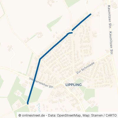 Detmolder Weg Delbrück Lippling 