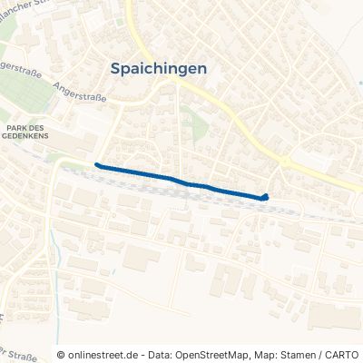 Eisenbahnstraße Spaichingen 