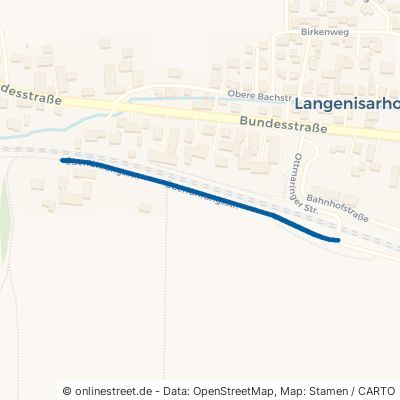 Überführungsstraße Moos Langenisarhofen 
