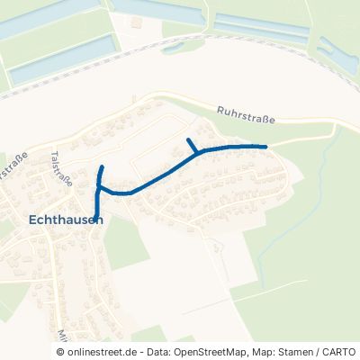Höhenweg Wickede Echthausen 