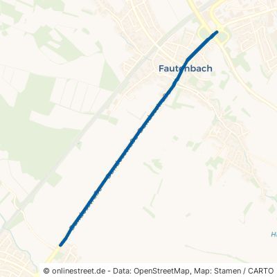 Bundesstraße Achern Fautenbach 