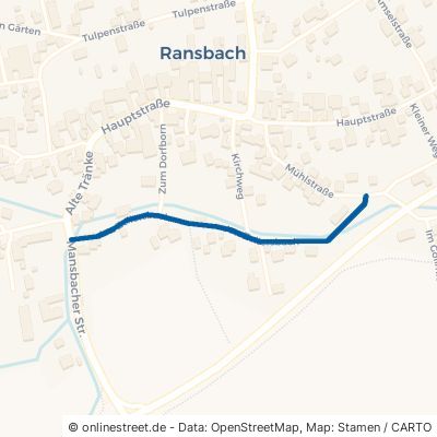 Am Zellersbach Hohenroda Ransbach 