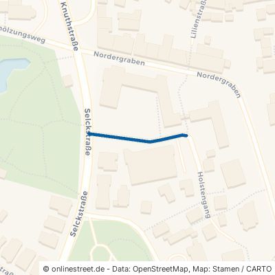 Lütke-Namens-Weg Flensburg Westliche Höhe 