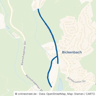 Gelpestraße Engelskirchen Bickenbach 